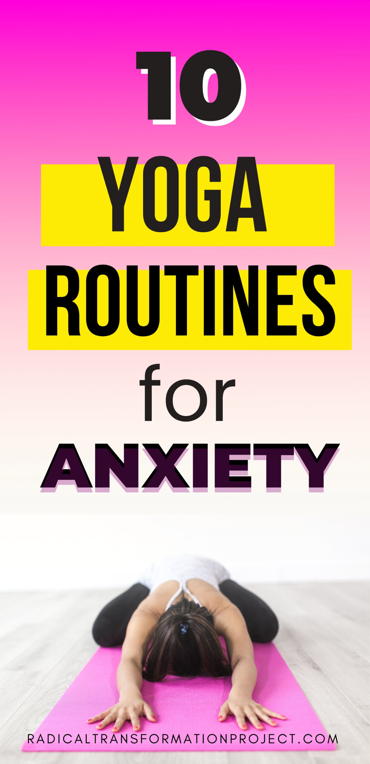 yoga routines for anxiety