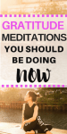 Gratitude Meditations