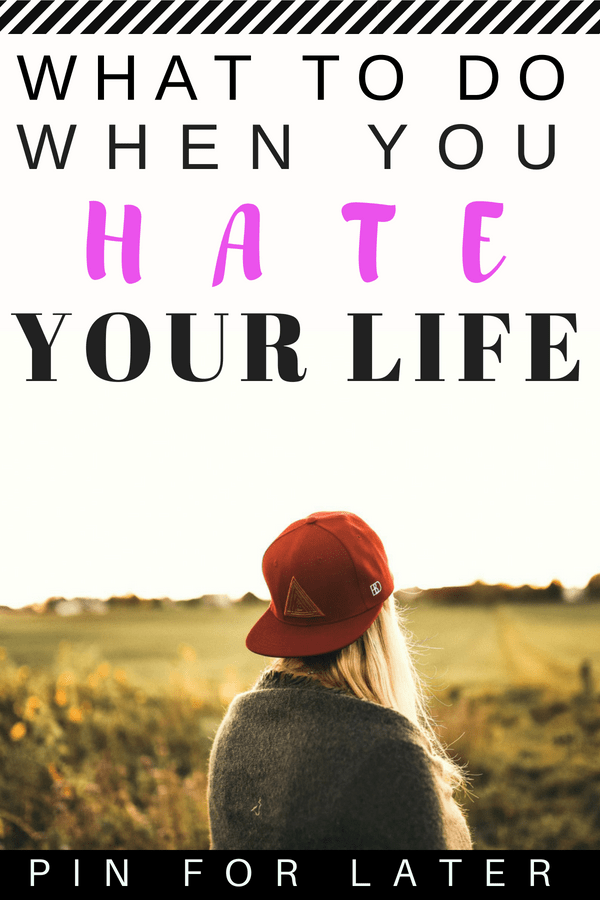 Learn how I went from thinking "I hate my life" to being happy and blissful everyday and enjoying my life #selfimprovement #happiness #depression #mentalhealth