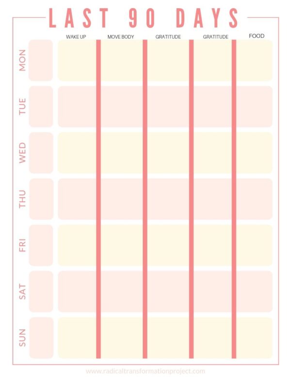 Last 90 Days End of The Year Challenge