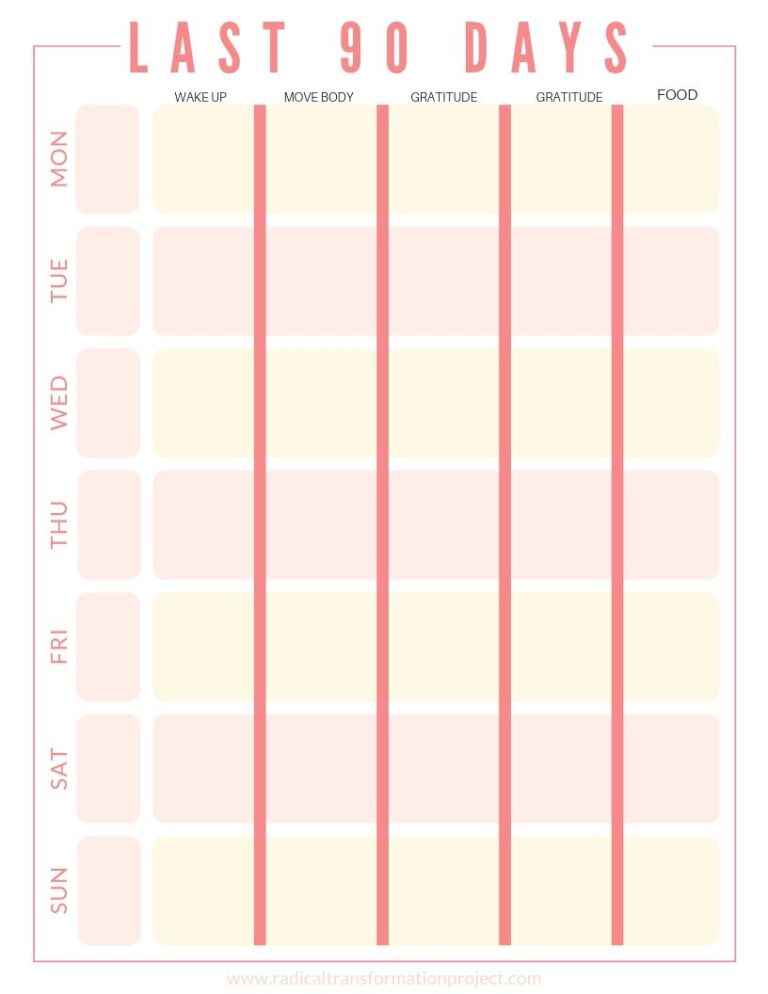 Last 90 Days End of The Year Challenge