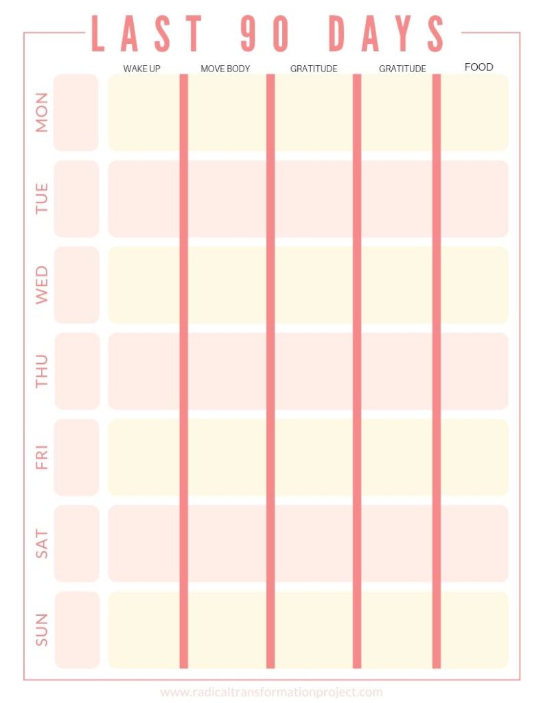 Last 90 Days End of The Year Challenge