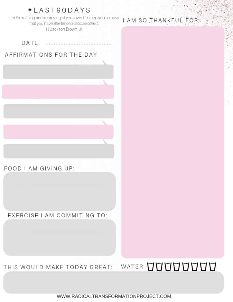 LAST 90 DAYS PRINTABLE (1) - Radical Transformation Project
