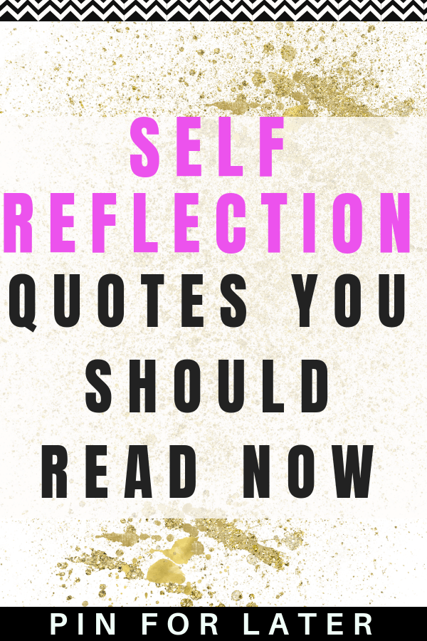 quotes about self reflection in mirror
