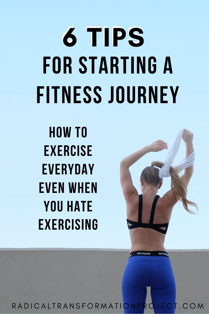 tips for starting a fitness routine