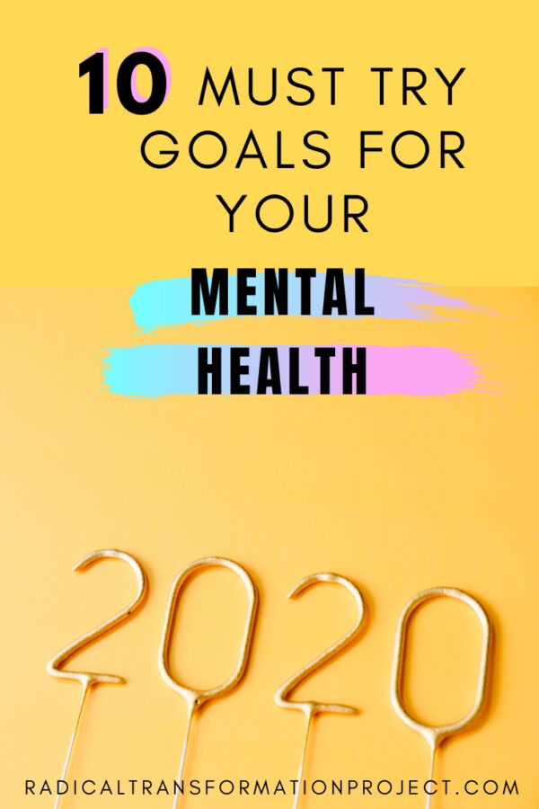 Goal Ideas For Your Mental Health