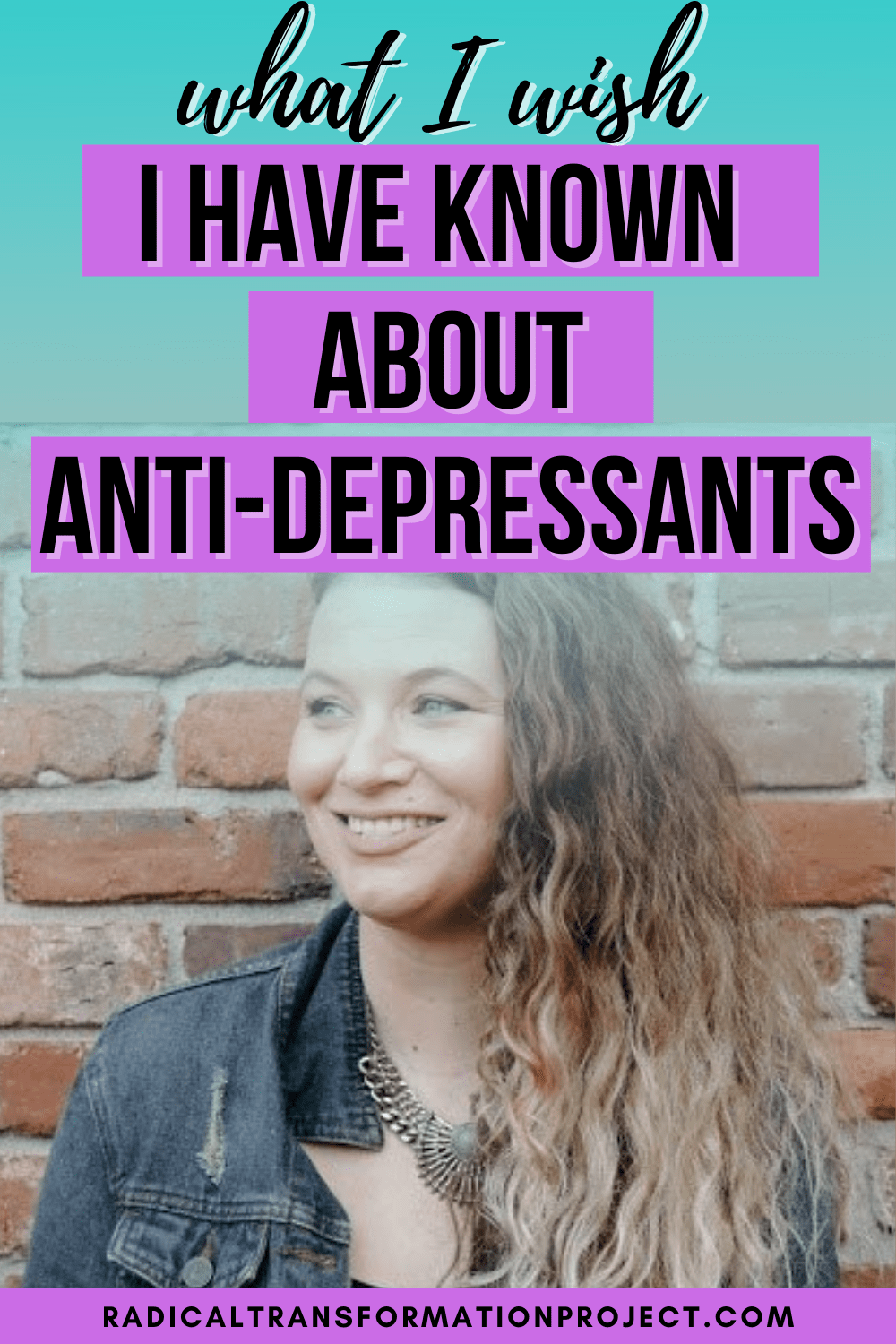 What I Wish I Had Known About Anti-Depressants