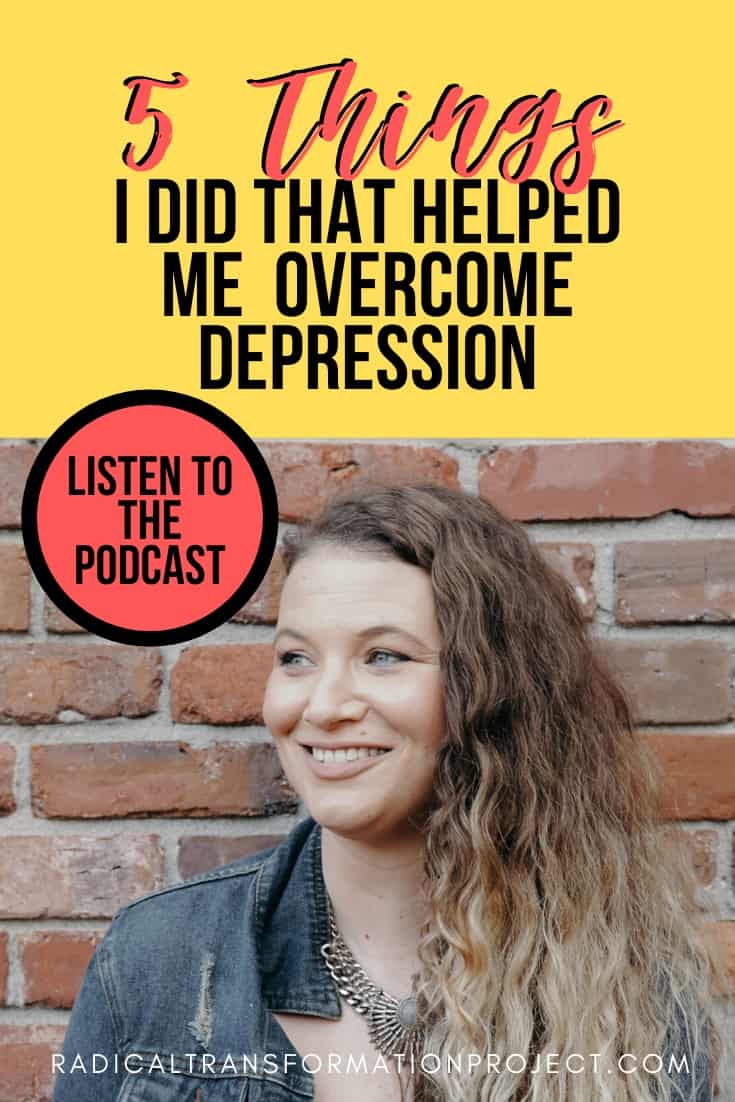 how to overcome depression