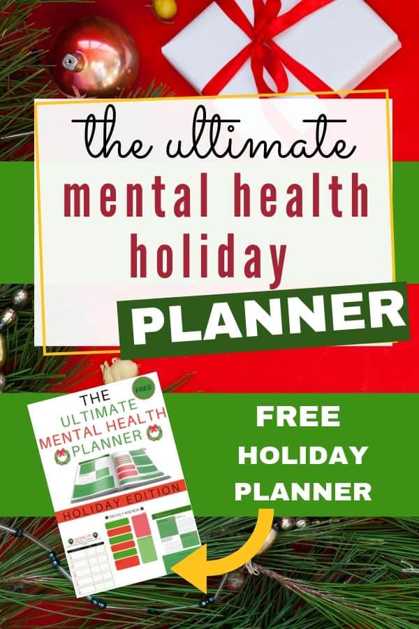 Mental Health Holiday Planner